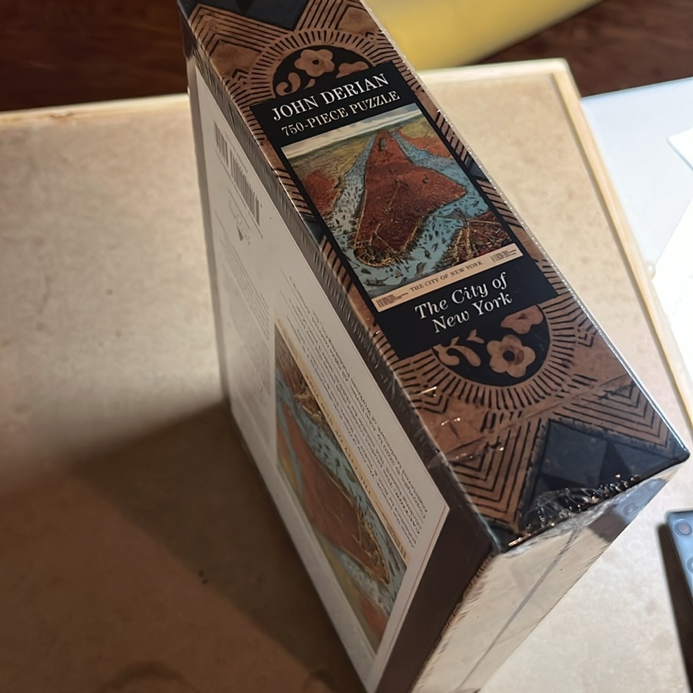 💟🧩 750 Piece New Factory Sealed John Derian “The City of New York”. Collectable. - Picture 3 of 4